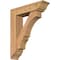 Ekena Millwork Balboa Traditional Smooth Bracket w/ Offset Brace, Western Red Cedar, 7 1/2"W x 30"D x 36"H BKT0806X30X36BOA01SWR - alternate 1